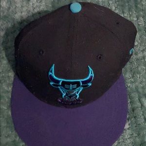 Black blue propel hardwood classic bulls hat